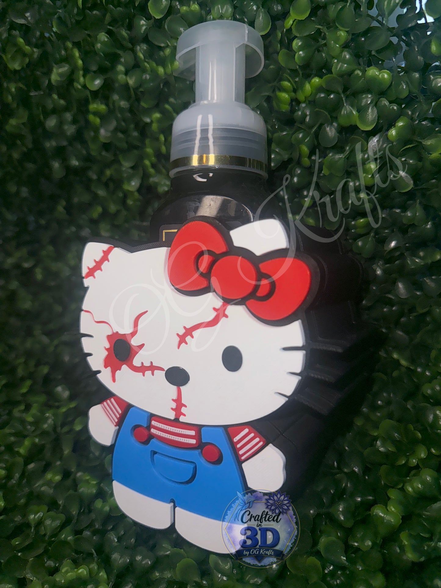 Killer Doll Kitty Inspired Foaming Hand Soap Holder