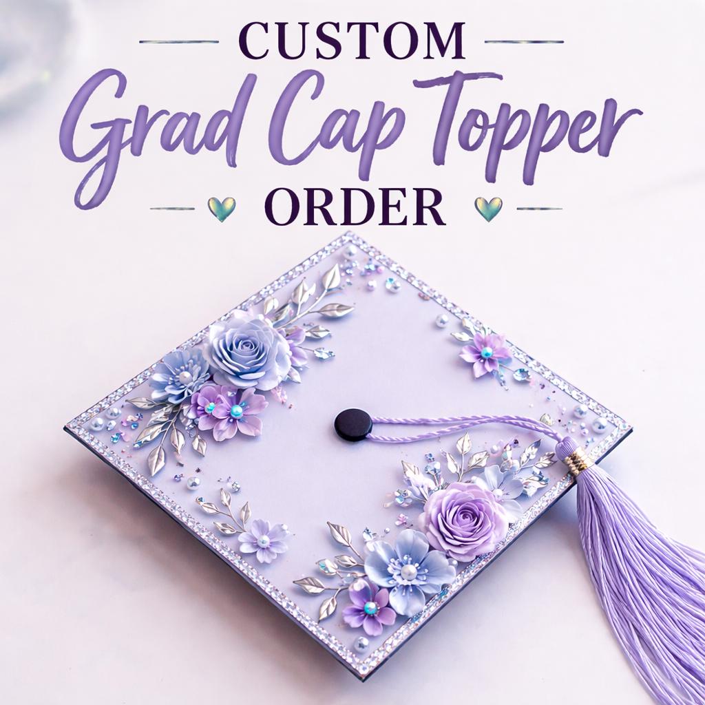 Custom Grad Cap topper Order