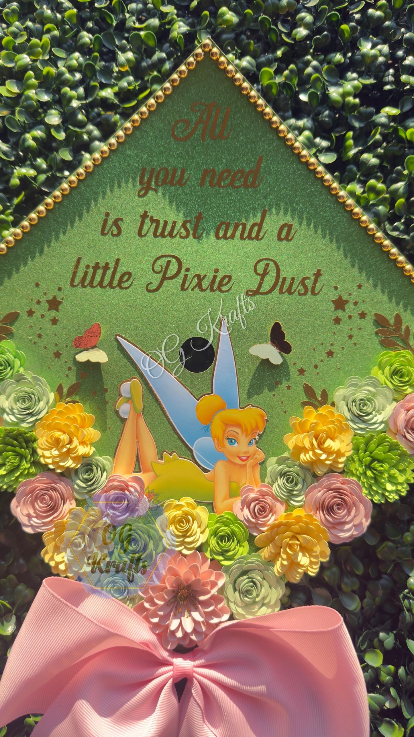 Custom Fairy Graduation Topper Personalized Grad Cap Graduation Lei Class of 2026 Fairy Princess Topper Viral Senior Gift Fairy Dust Grad