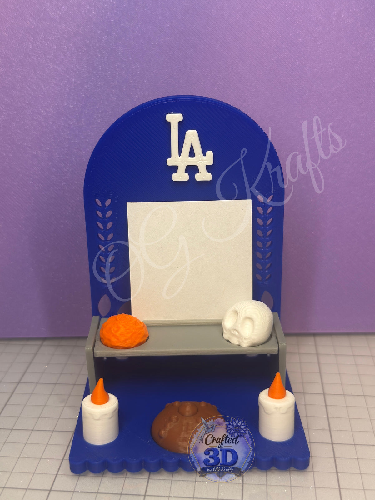 Día de Muertos Mini Desktop Altar – 3D Printed Memorial Ofrenda