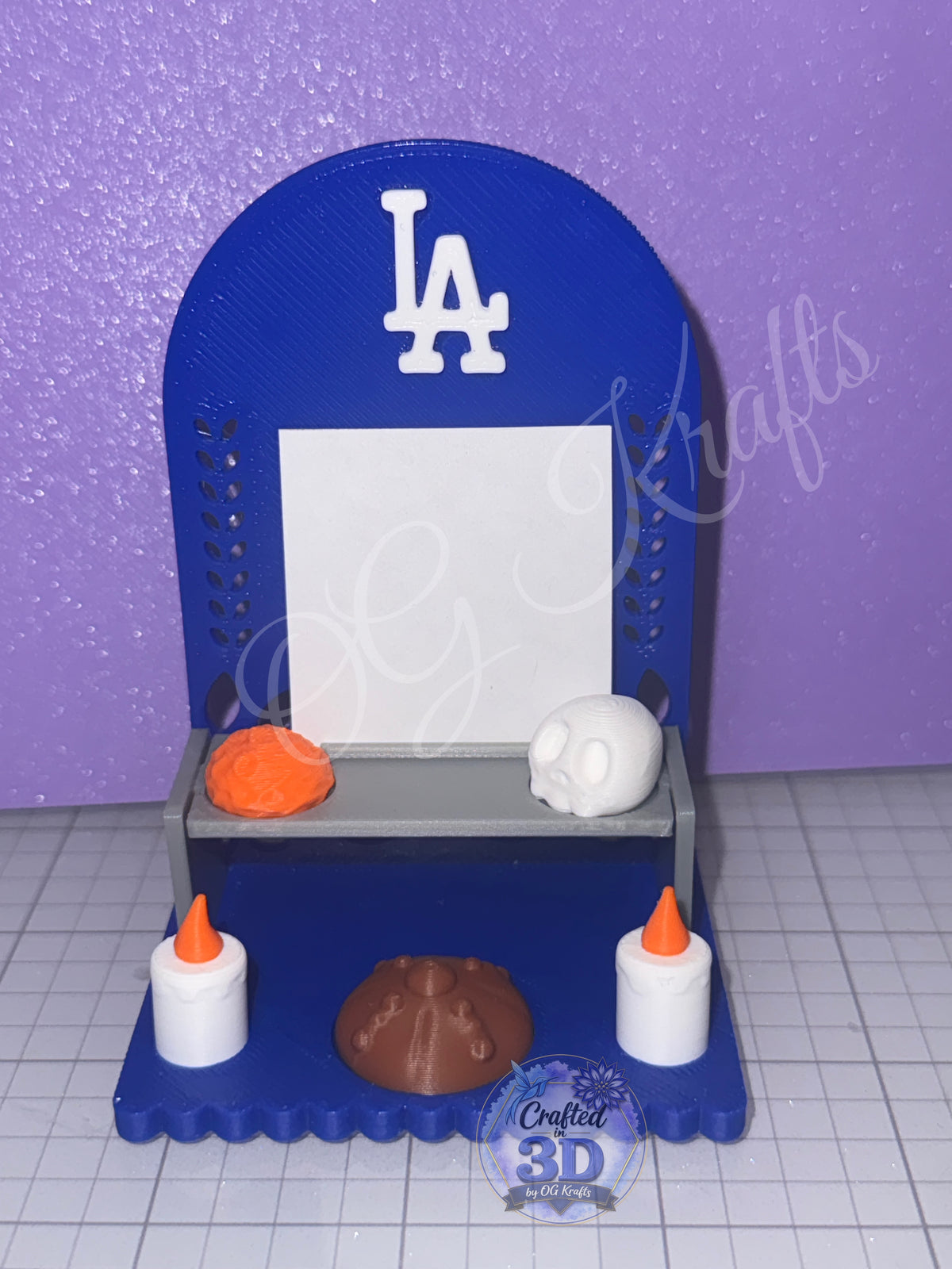 Día de Muertos Mini Desktop Altar – 3D Printed Memorial Ofrenda