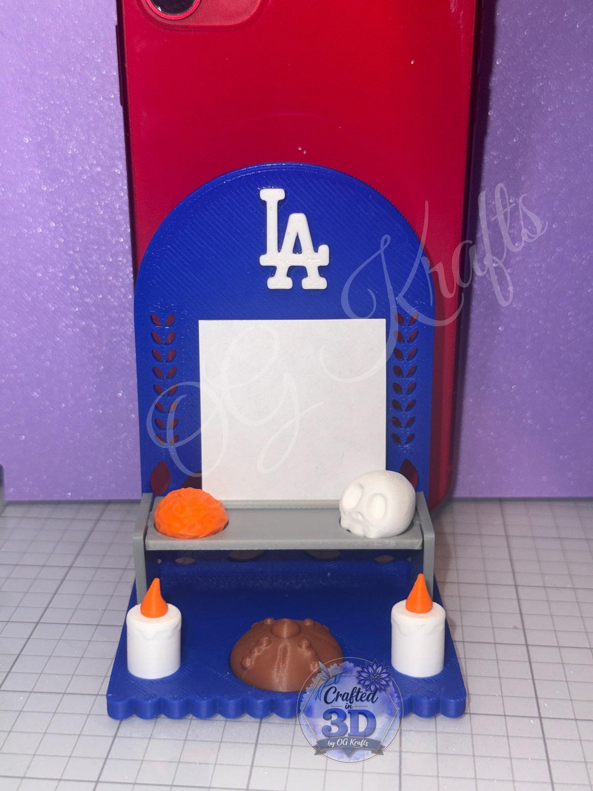Día de Muertos Mini Desktop Altar – 3D Printed Memorial Ofrenda