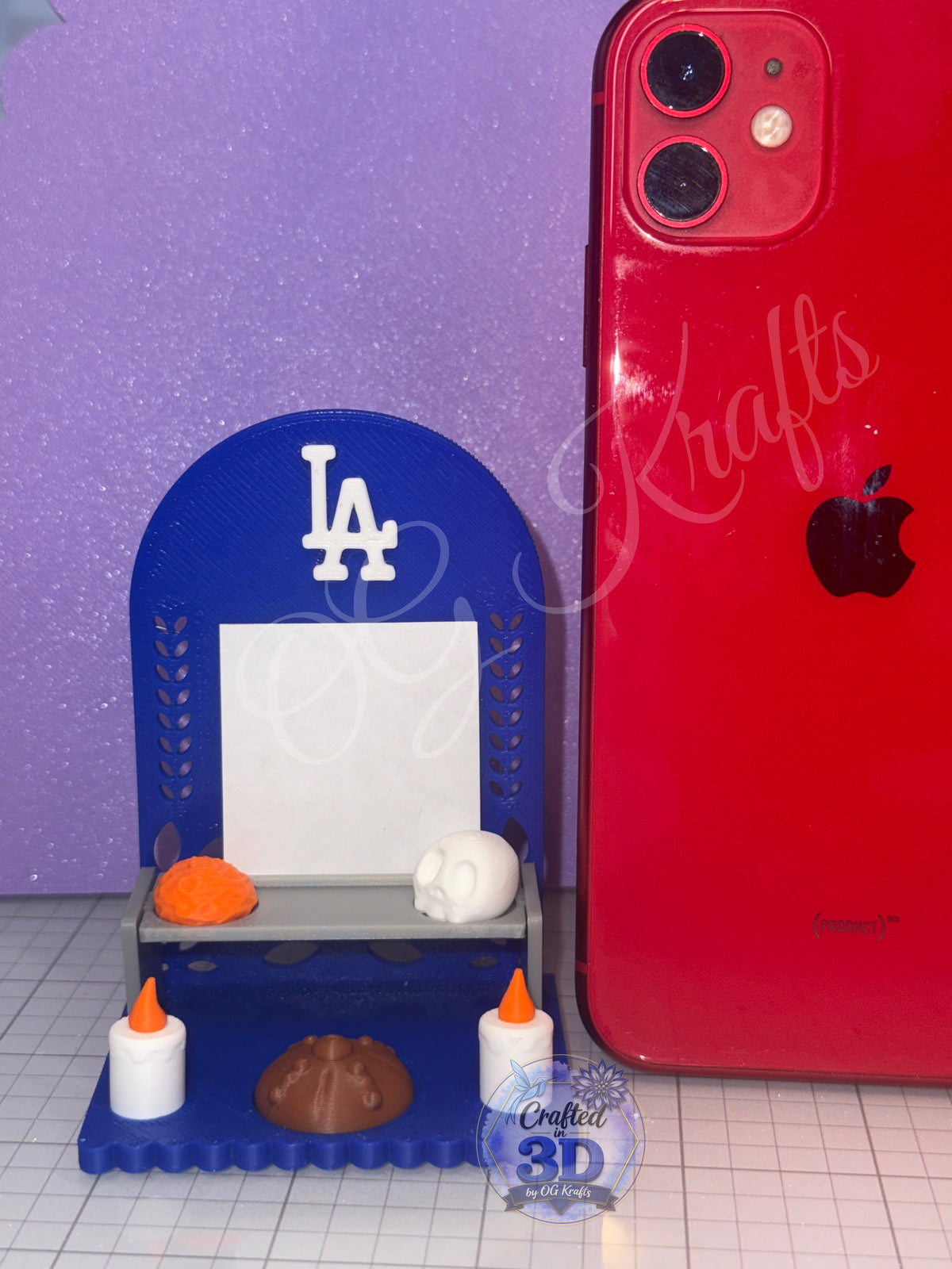 Día de Muertos Mini Desktop Altar – 3D Printed Memorial Ofrenda
