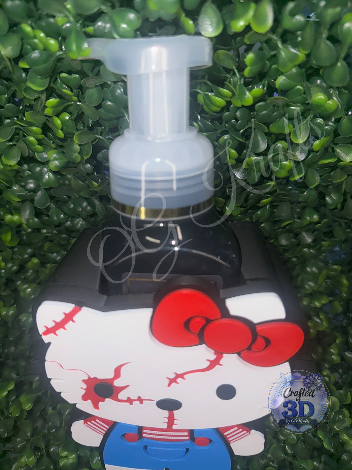 Killer Doll Kitty Inspired Foaming Hand Soap Holder
