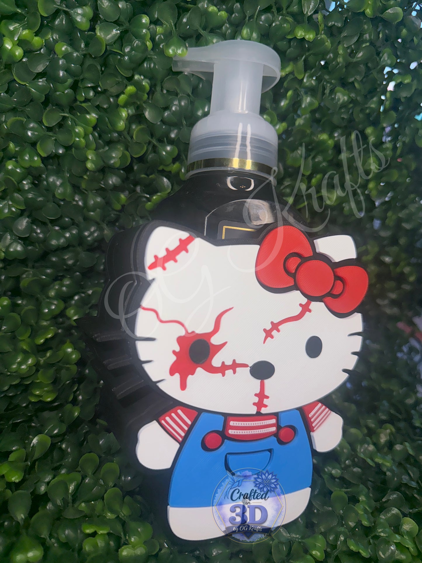 Killer Doll Kitty Inspired Foaming Hand Soap Holder