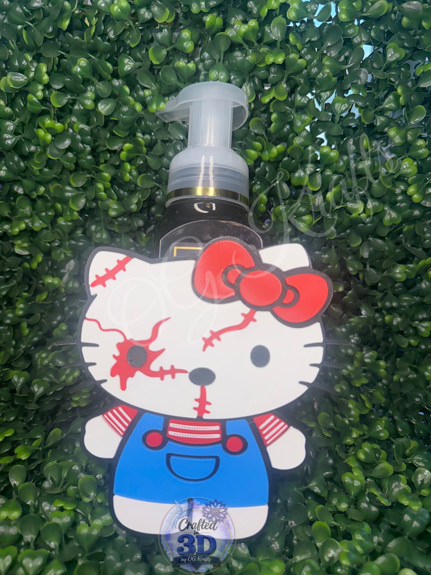 Killer Doll Kitty Inspired Foaming Hand Soap Holder