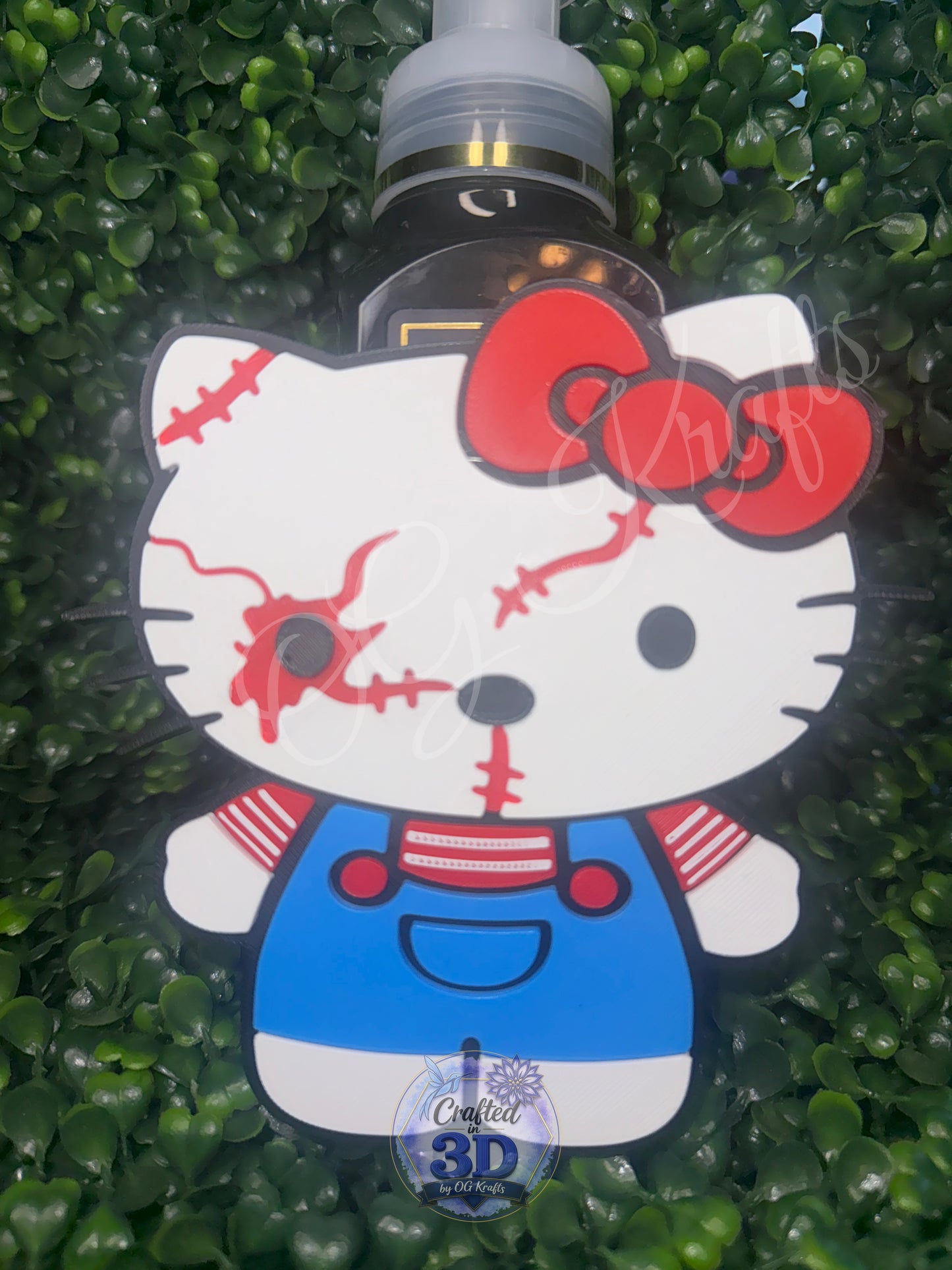 Killer Doll Kitty Inspired Foaming Hand Soap Holder