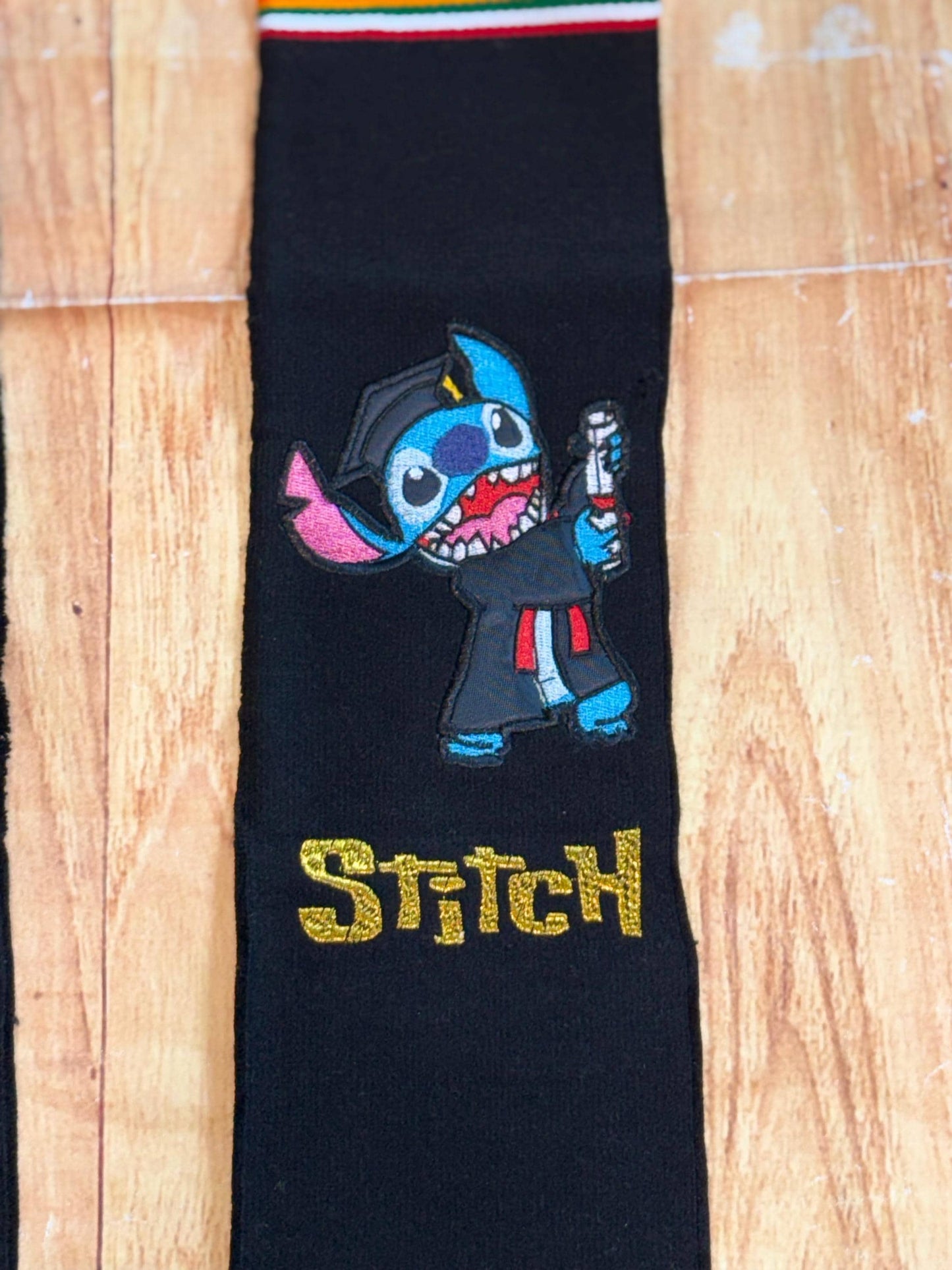 Blue Alien Class of 2026 Mexican Sarape Graduation Stole Sarape Graduation Sash Grad 2026 Graduation Gift Embroidered Graduation Stole Cute