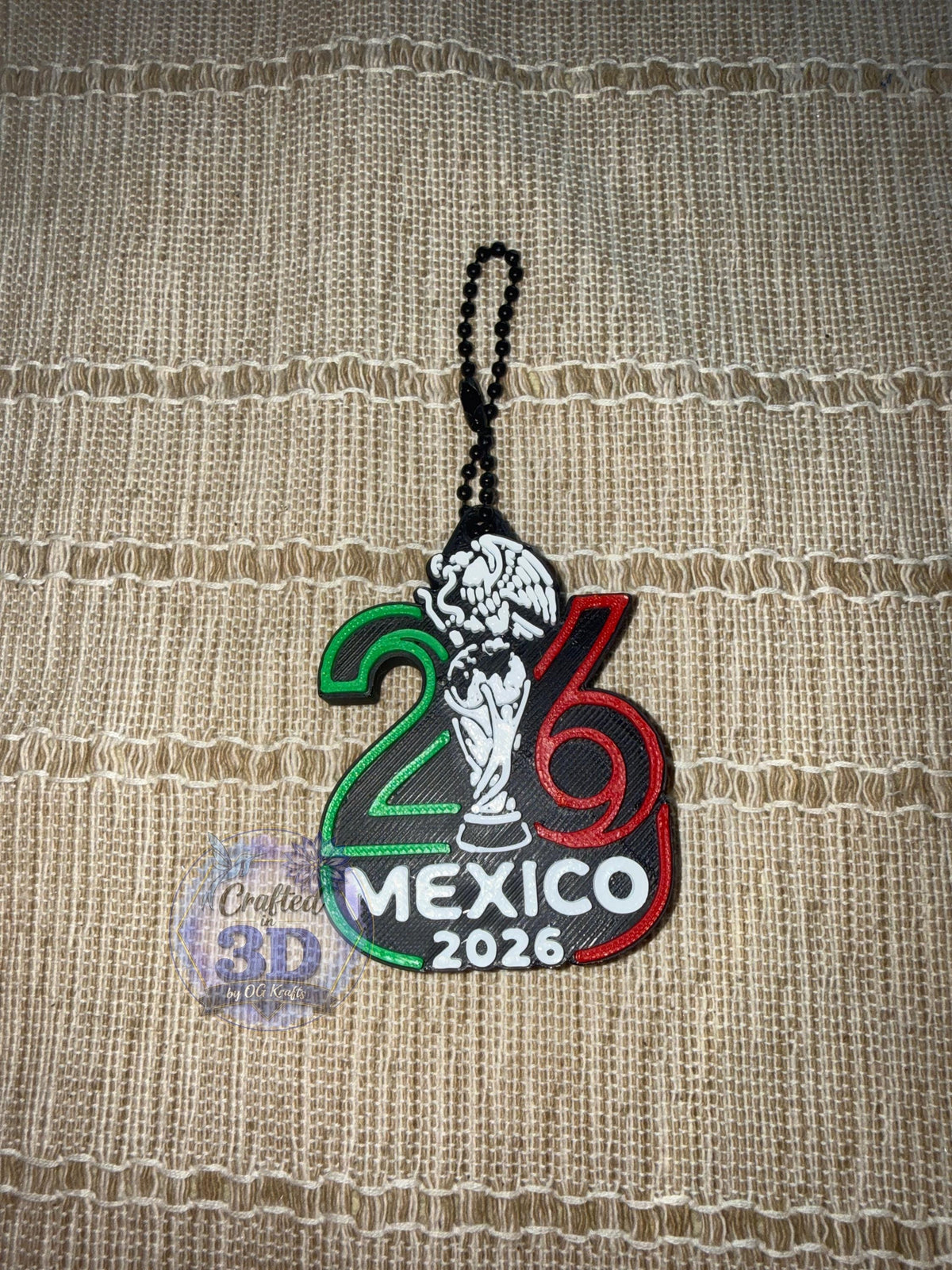 Mexico Can Opener Nail Saver 3D Printed Soda Tab Opener Mexican Fan Gift Game Day Accessor