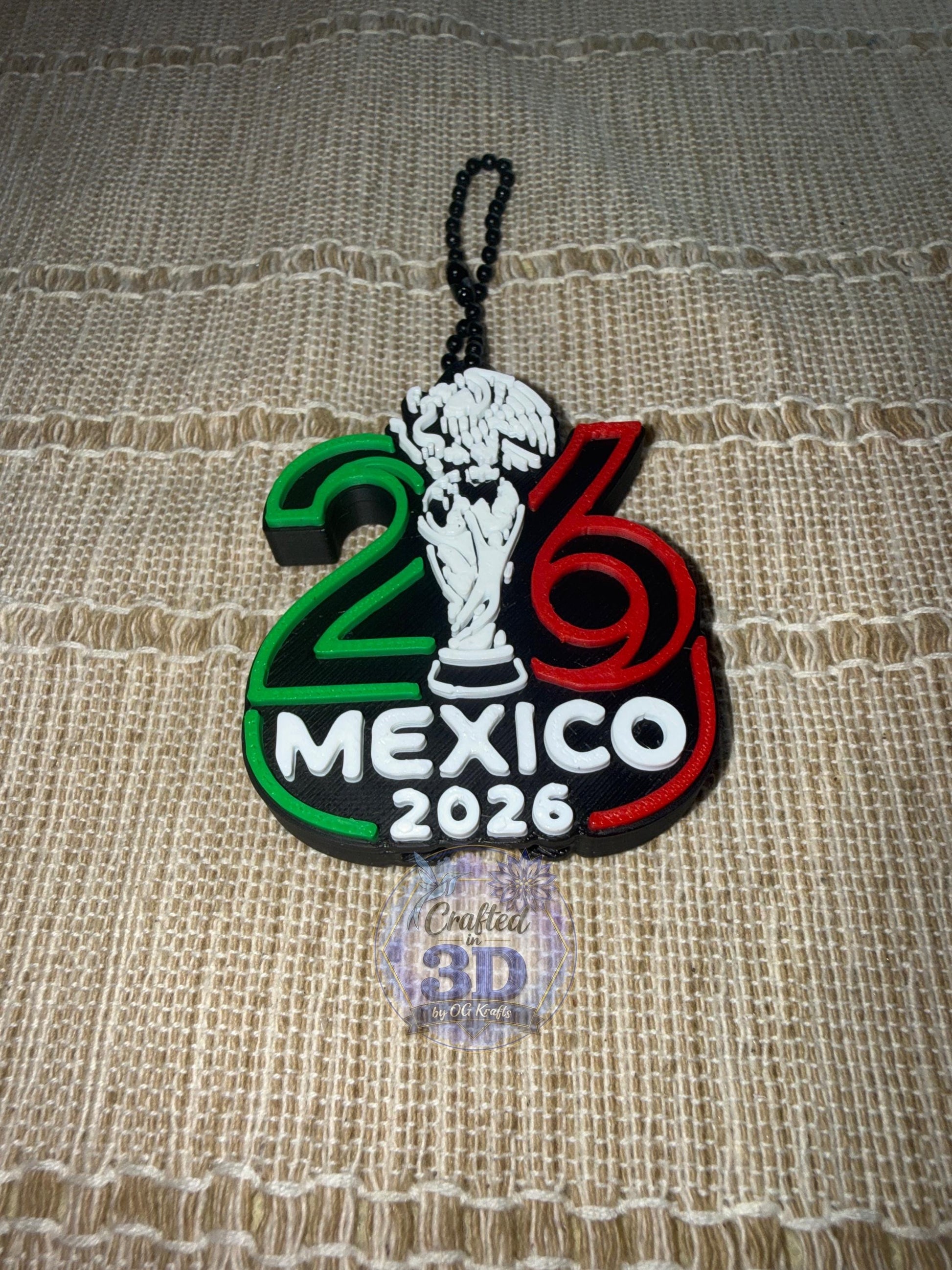 Mexico Can Opener Nail Saver 3D Printed Soda Tab Opener Mexican Fan Gift Game Day Accessor