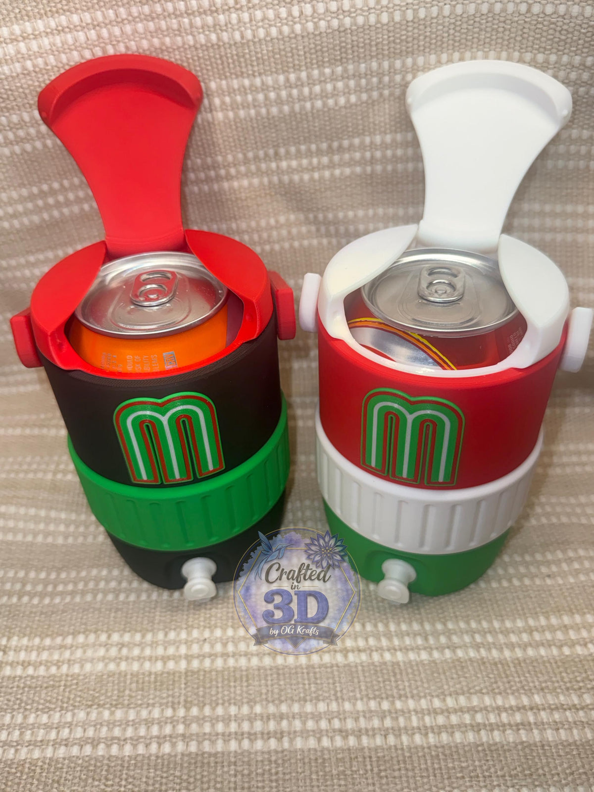 Soccer Fan 12 oz Can Cooler