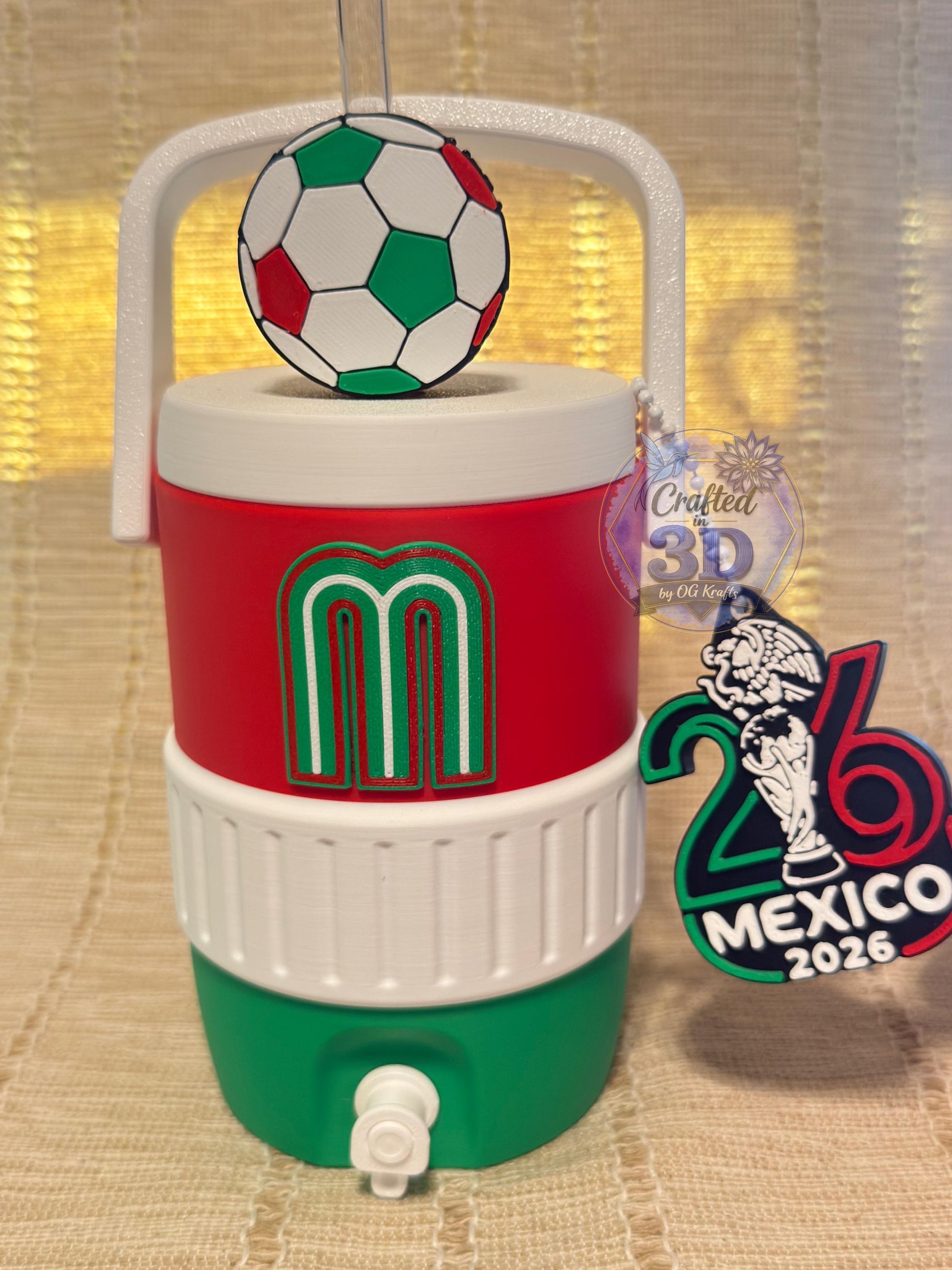 Soccer Fan 12 oz Can Cooler Set