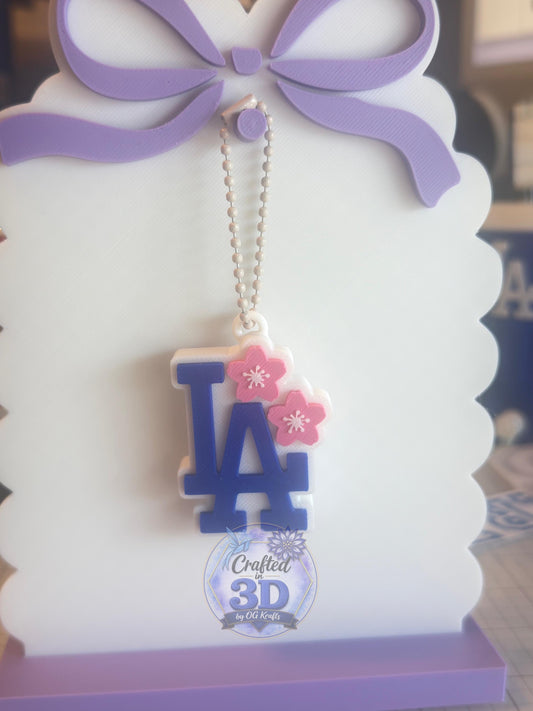 LA Can Opener Nail Saver 3D Printed Soda Tab Opener Baseball Fan Gift Game Day Accessory F