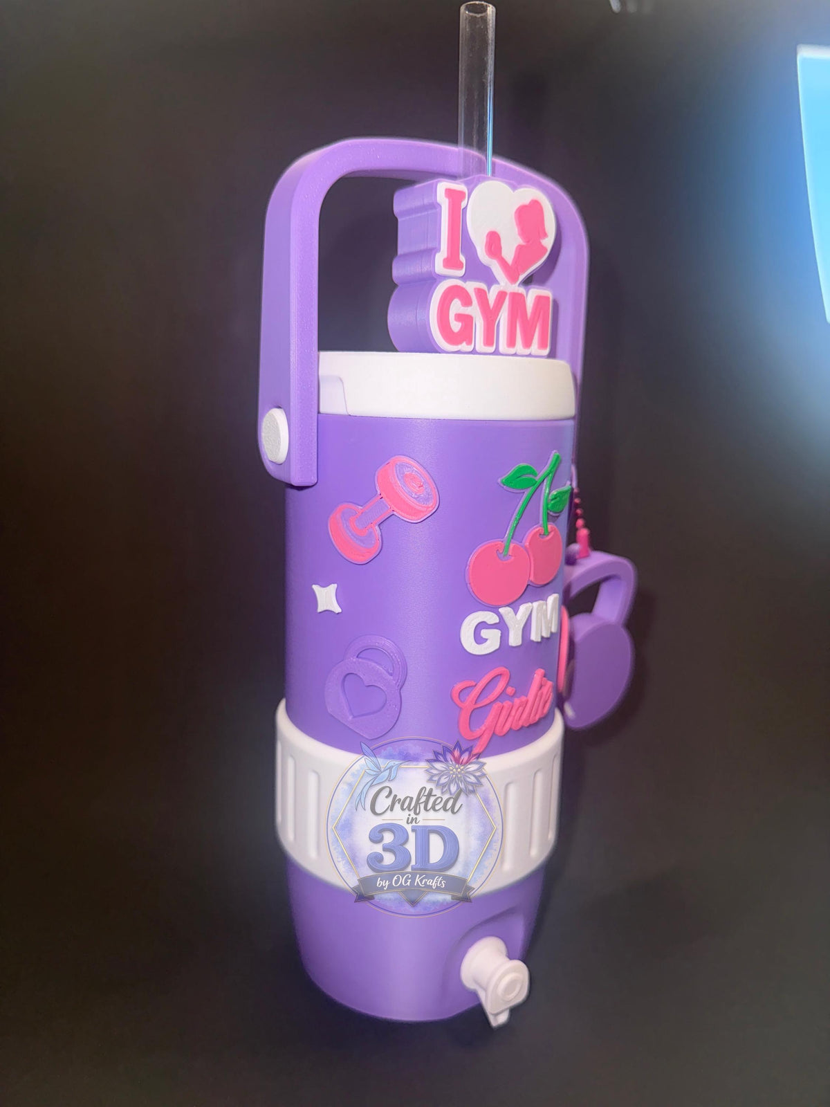 Gym Girlie 12 oz Skinny Can Holder Set
