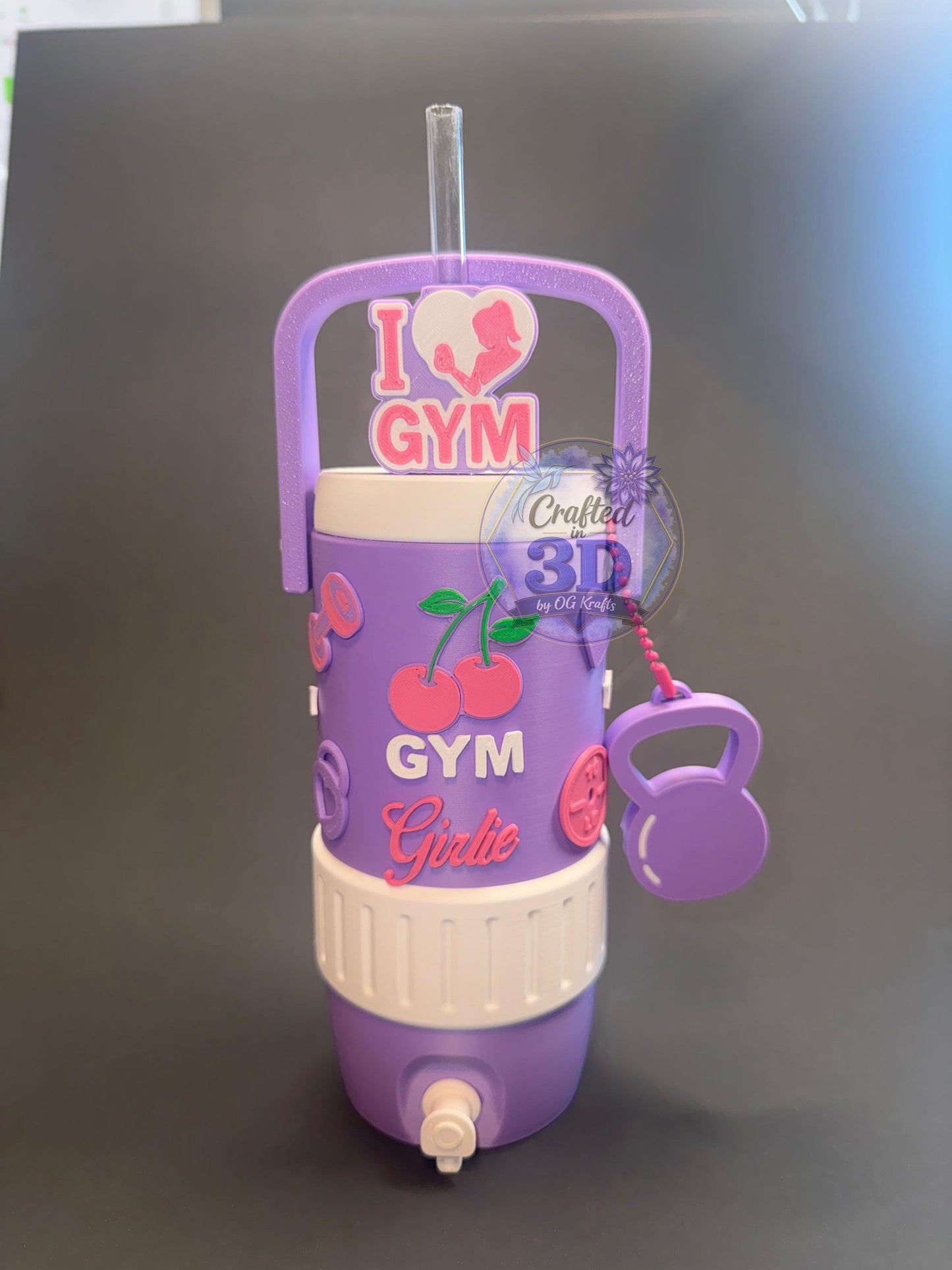 Gym Girlie 12 oz Skinny Can Holder Set