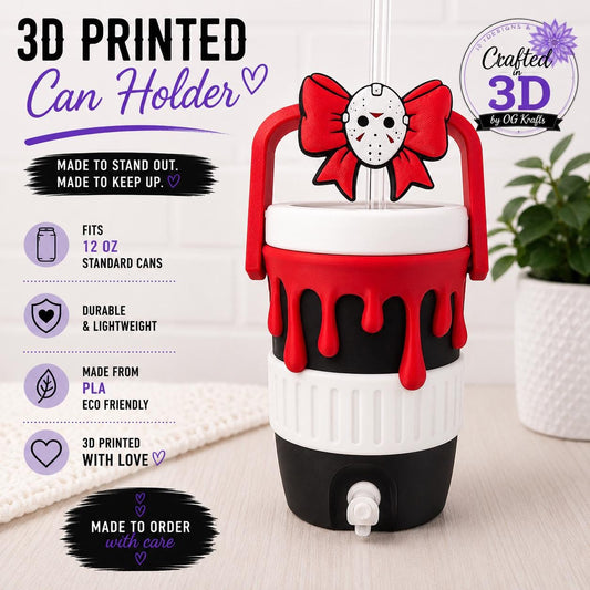 Halloween themed 12 oz Can Cooler Set