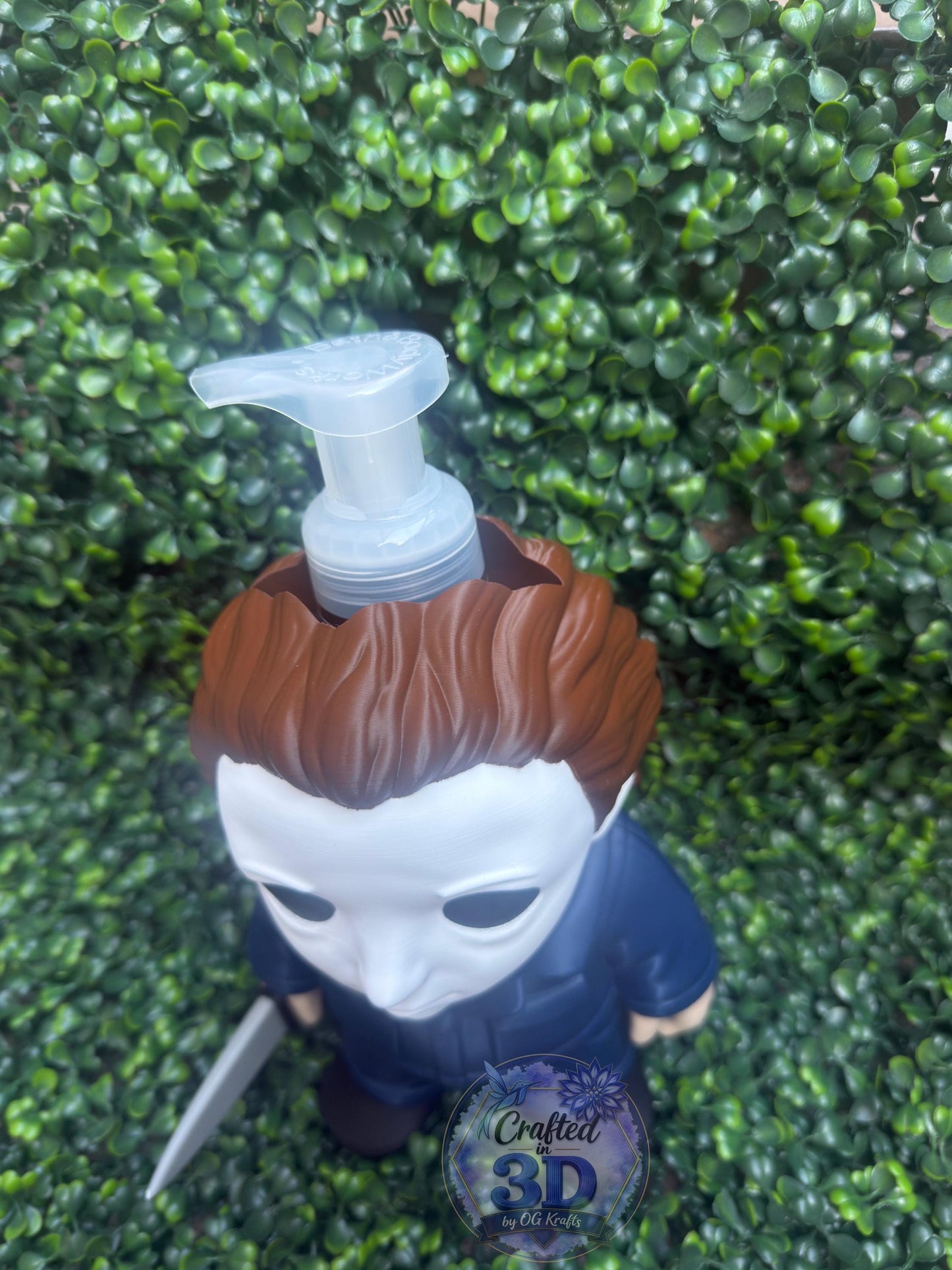 Michael Myers Inspired Foaming Hand Soap Holder