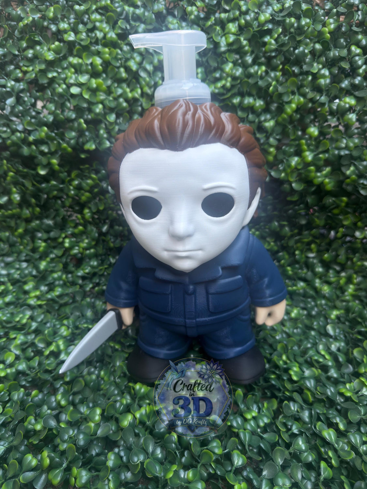 Michael Myers Inspired Foaming Hand Soap Holder