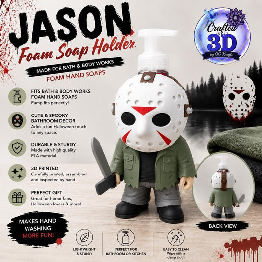 Jason Inspired Foaming Hand Soap Holder