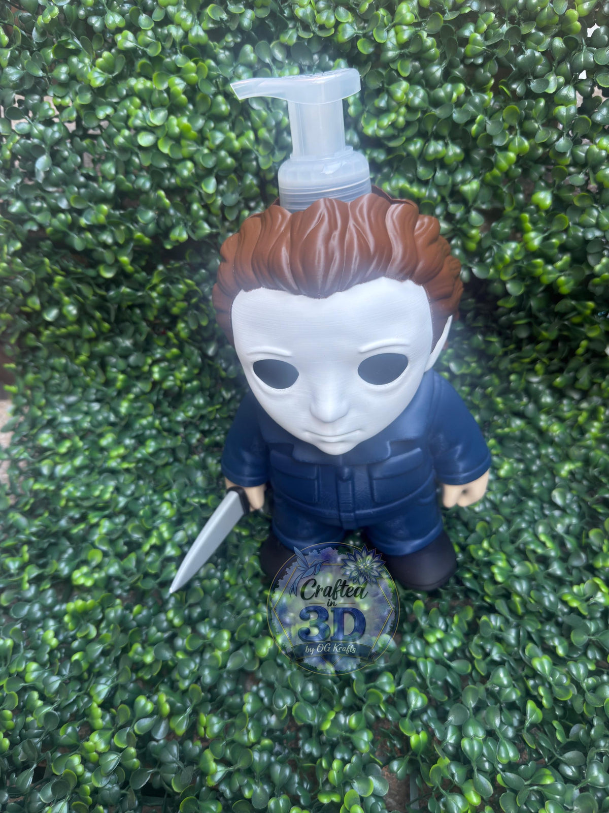 Michael Myers Inspired Foaming Hand Soap Holder