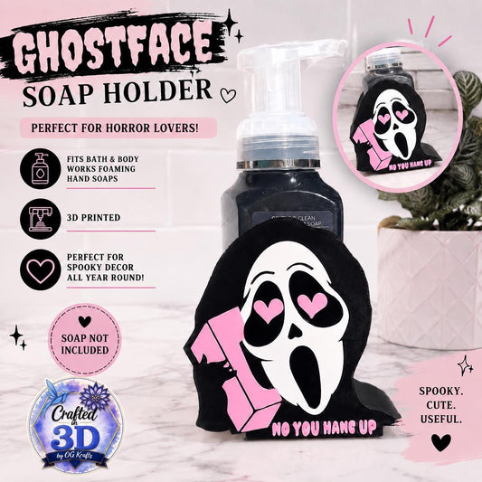 Cute Halloween Movie Character hand soap holder Halloween Decor Bathroom Decor Ghost Kille