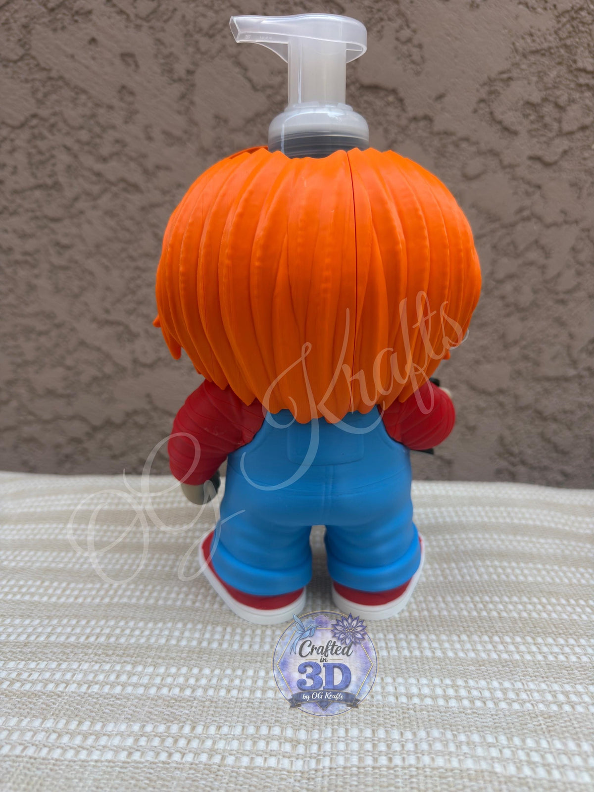 Halloween Killer Toy inspired hand soap holder Halloween Decor Bathroom Decor Toy Killer F